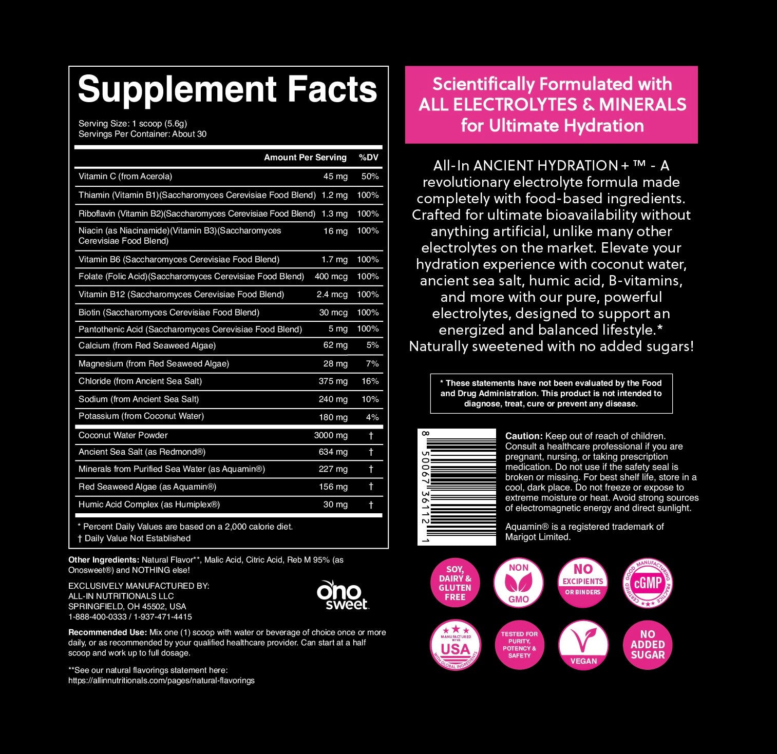 Ancient Hydration Plus™