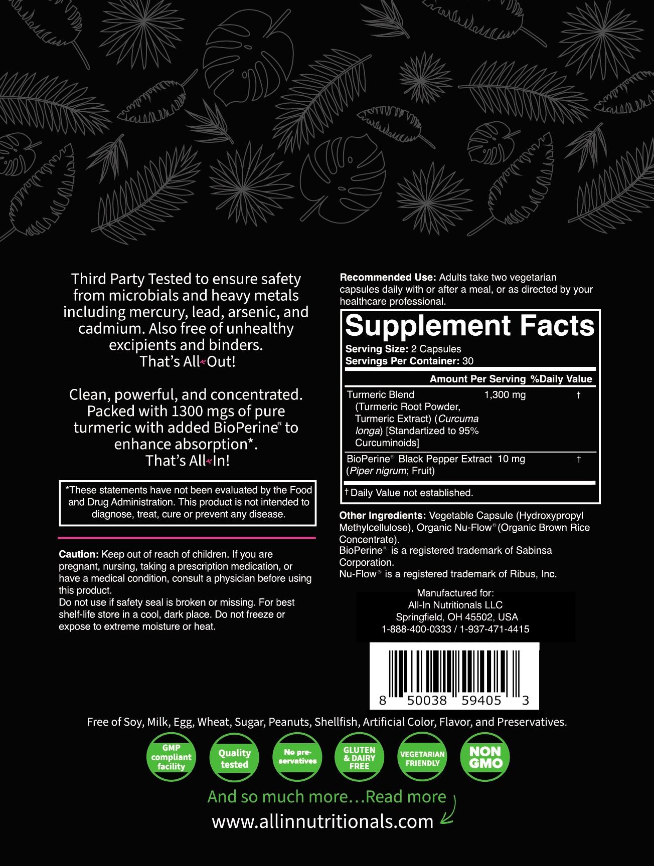 Turmeric Curcumin + ™