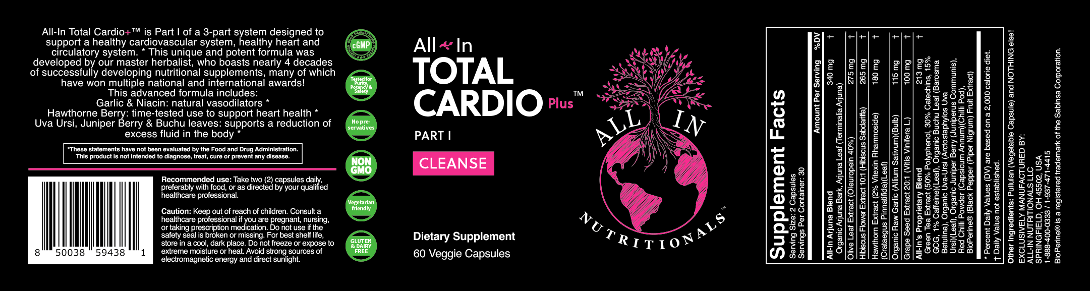 Total Cardio Plus™ Part 1: Cleanse