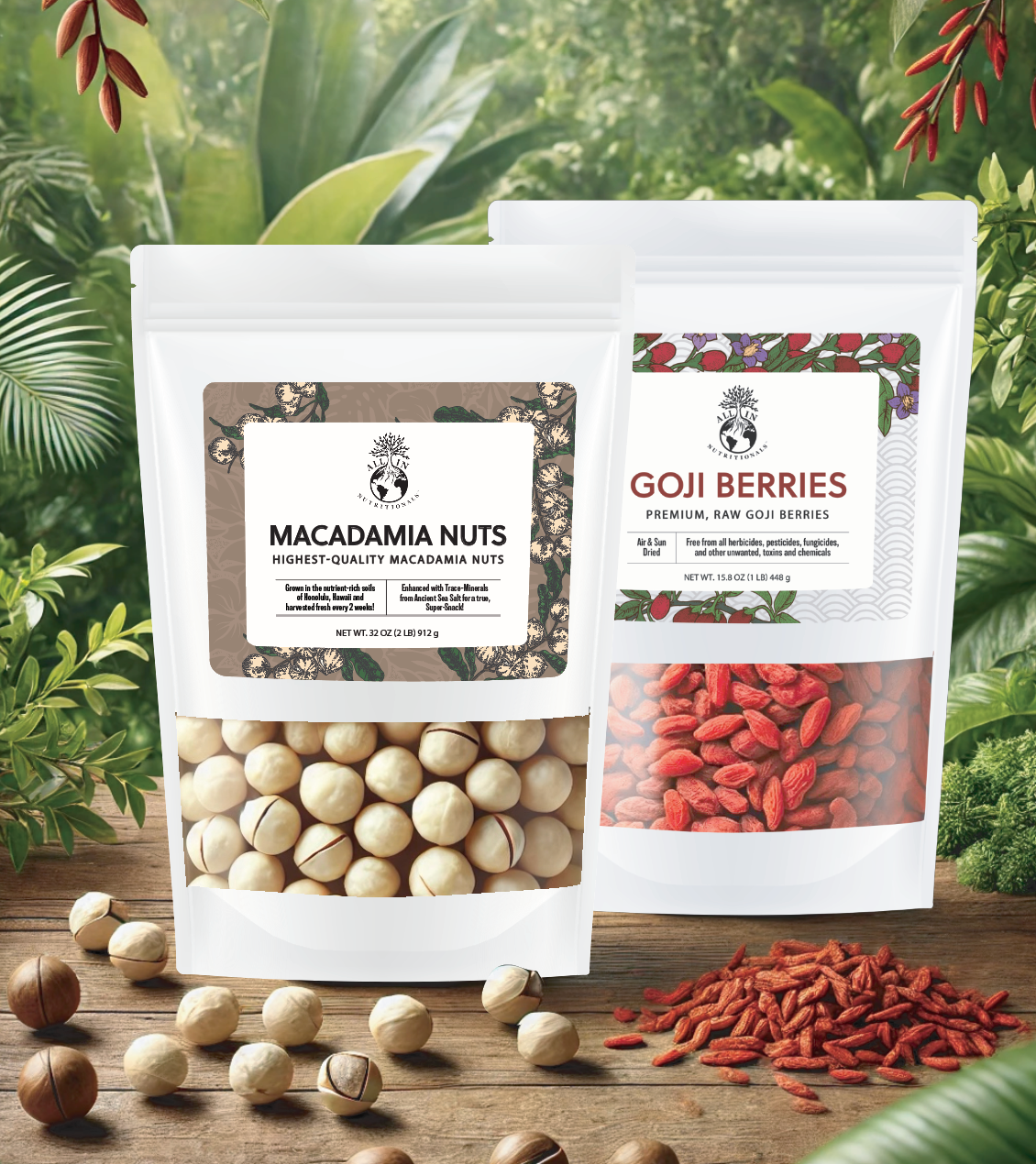 All-In Sprouted Macadamia Nuts