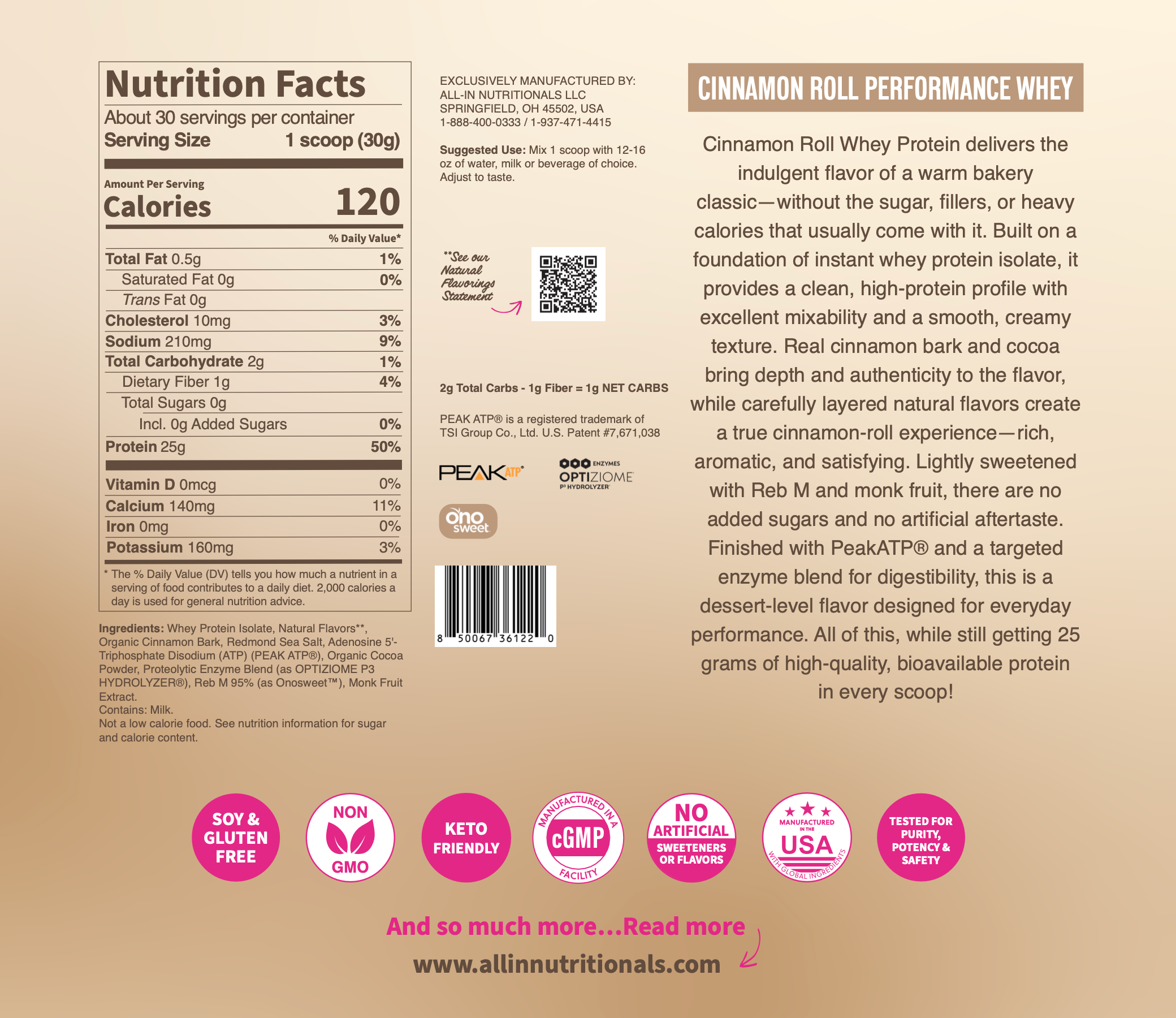 Golden Performance Whey Protein™