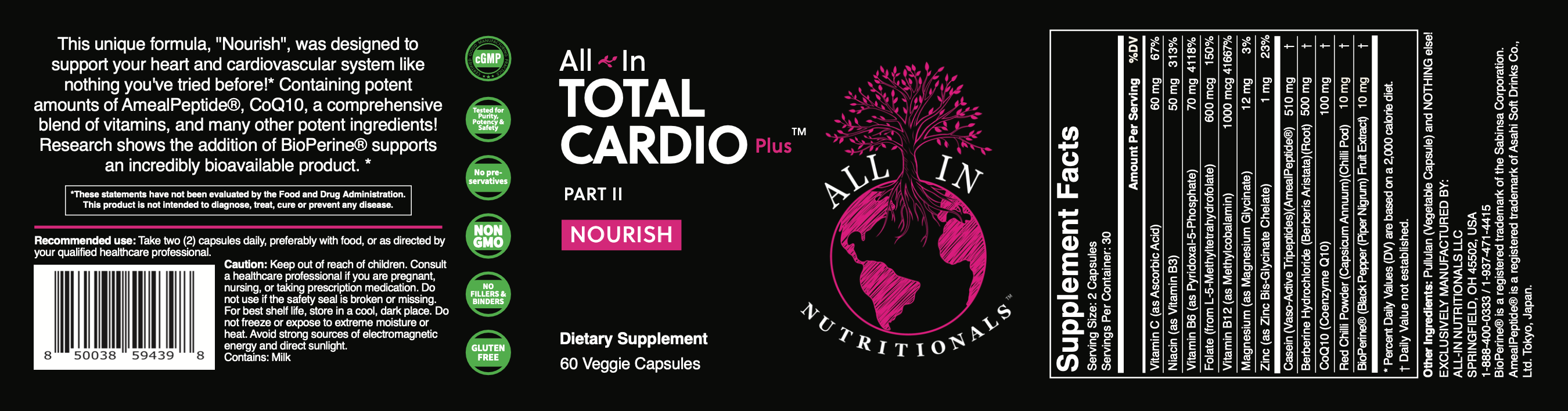 Total Cardio Plus™ Part 2: Nourish