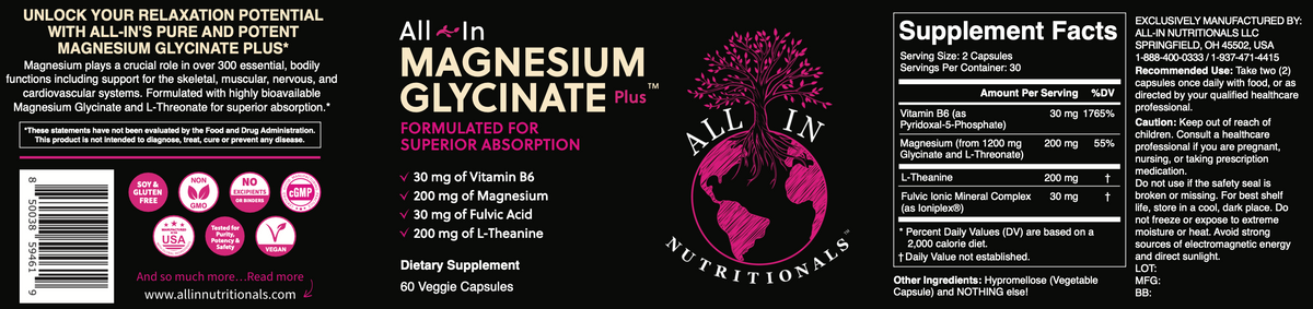 Magnesium Glycinate Plus™