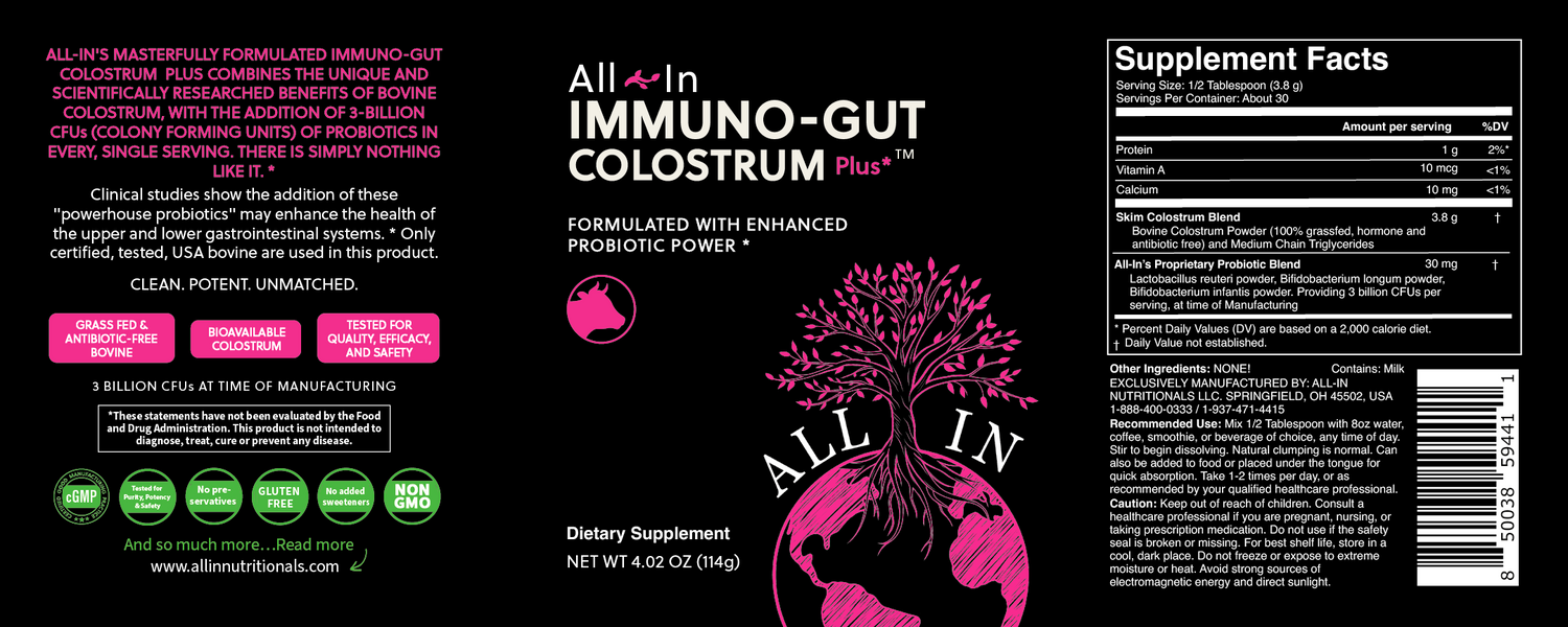 Immuno-Gut Colostrum Plus*™