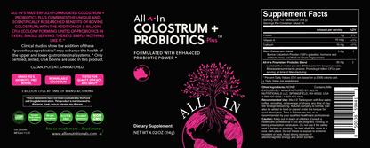 Colostrum + Probiotics Plus ™