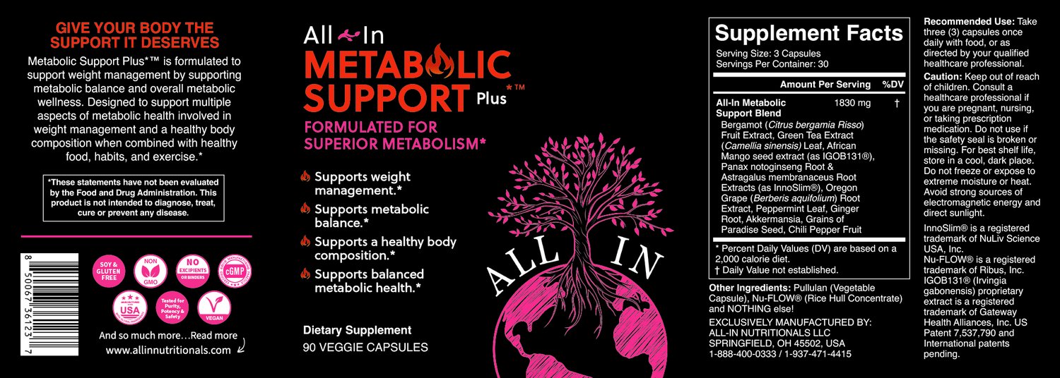 Metabolic Support Plus*™