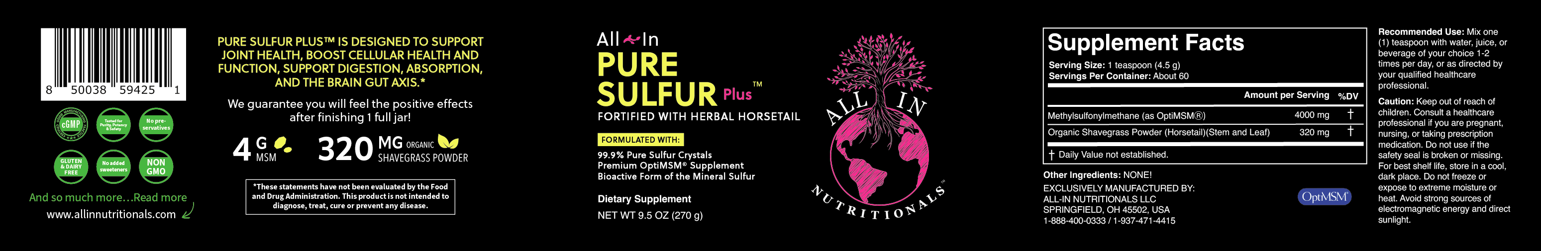 Pure Sulfur + ™