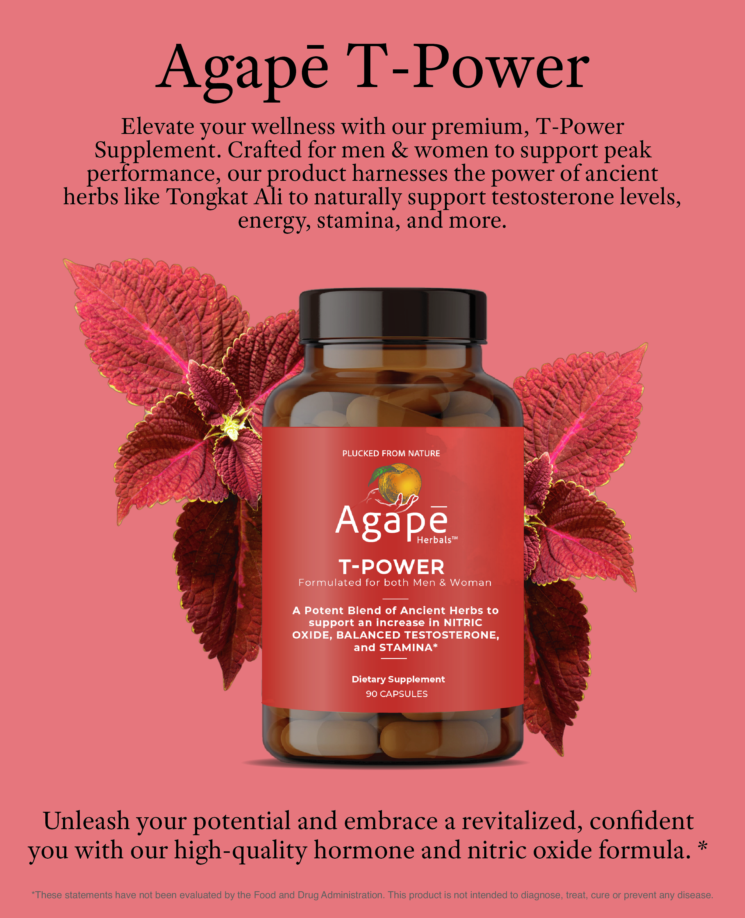 Agapē Herbals™ T-Power
