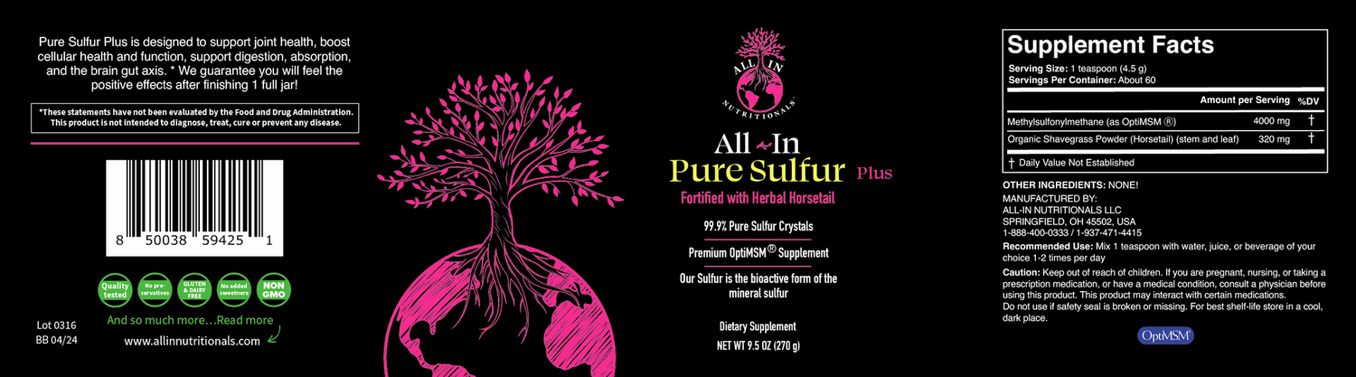 Pure Sulfur +