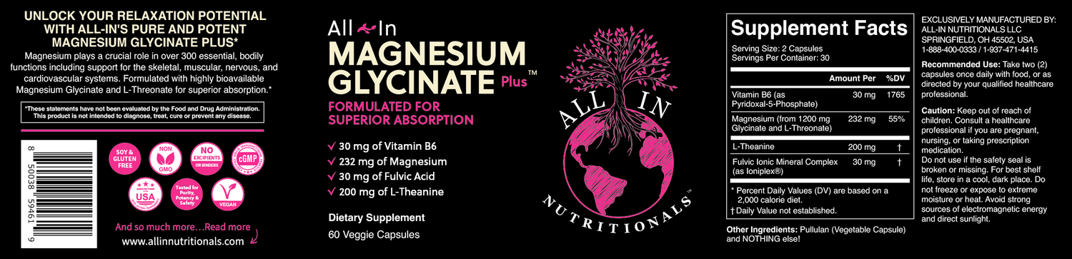 Magnesium Glycinate Plus™