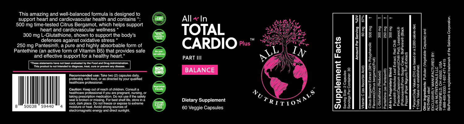 Total Cardio Plus™ Part 3: Balance