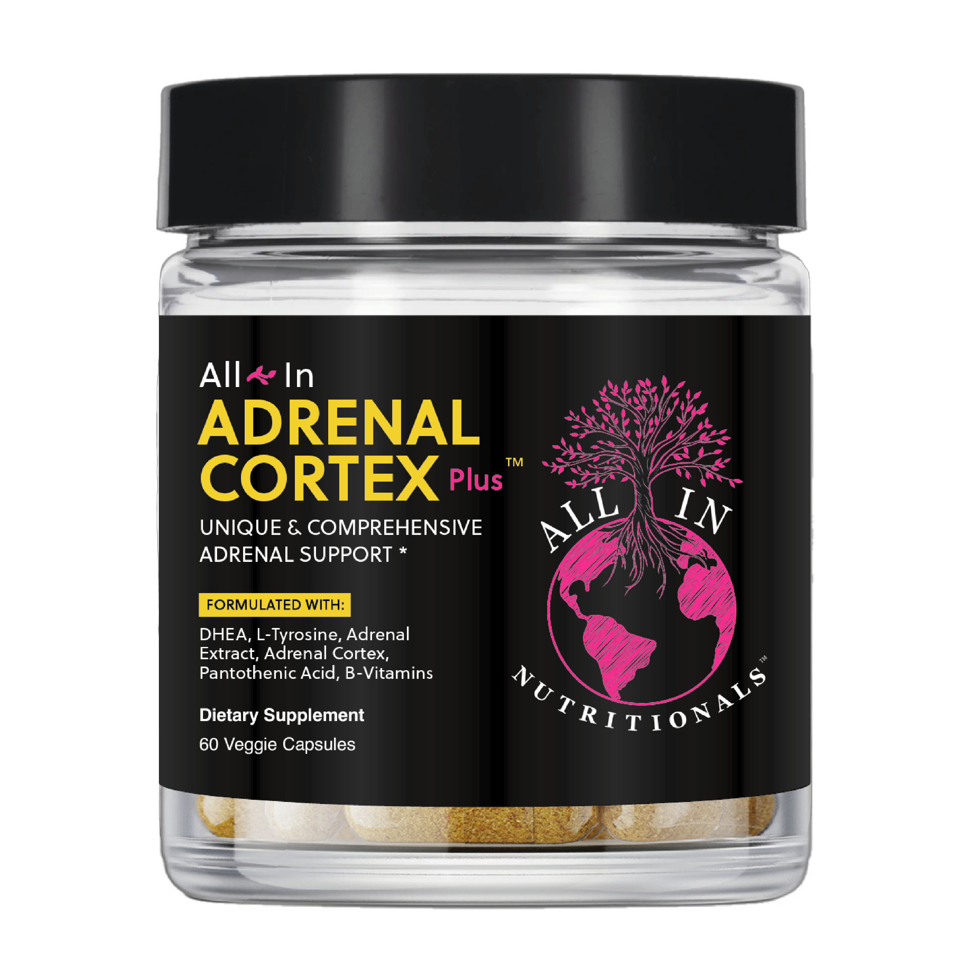 Adrenal Cortex | Natural Stress Support Supplement – All-In Nutritionals
