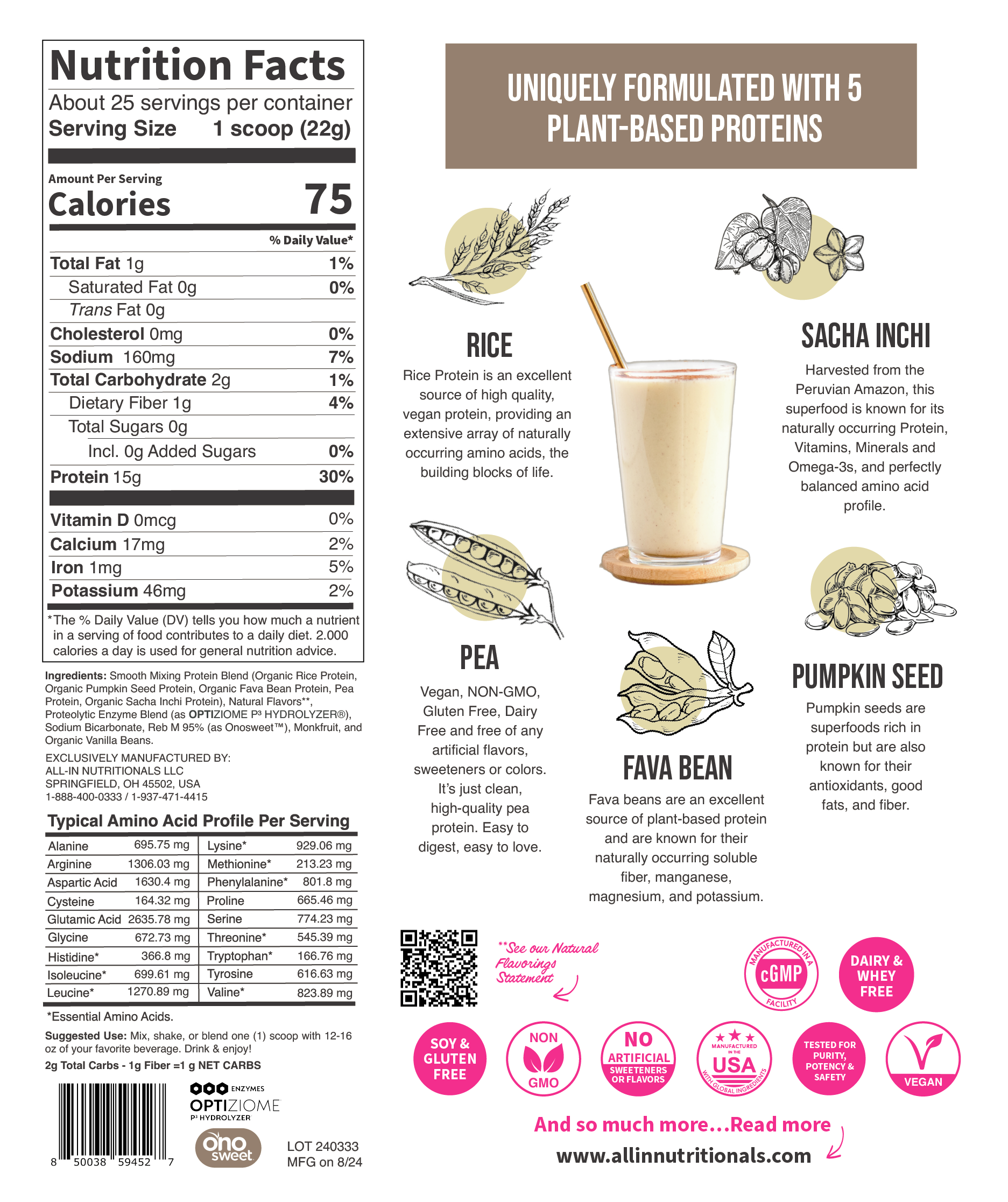 ezy plant EZ Plant Protein | Vegan Protein Powder