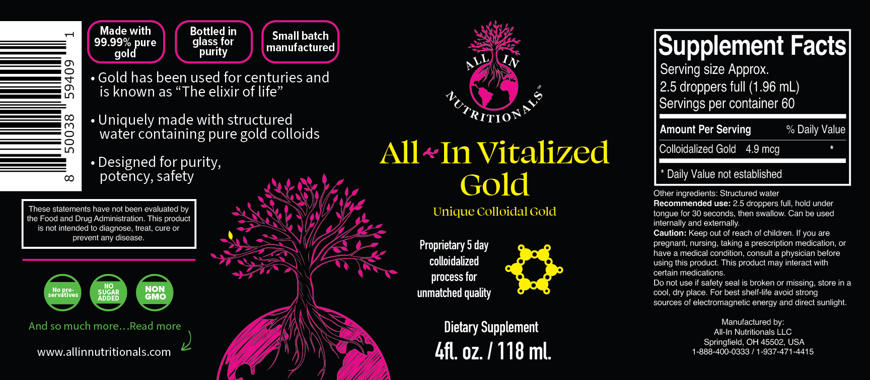 Vitalized Gold