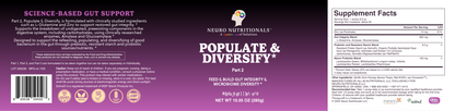 Neuro Nutritionals Populate &amp; Diversify*