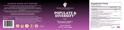 Neuro Nutritionals Populate &amp; Diversify*
