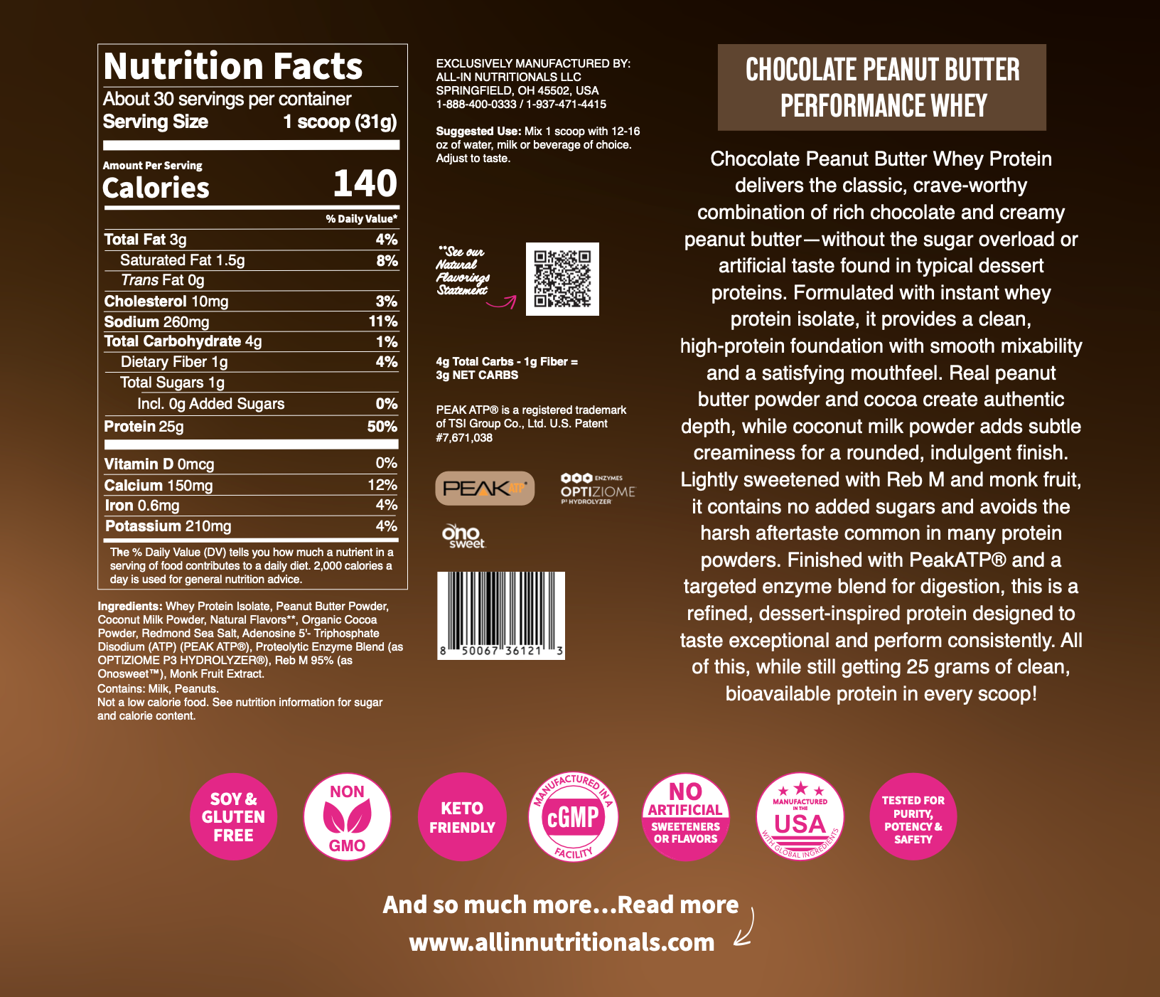 Golden Performance Whey Protein™