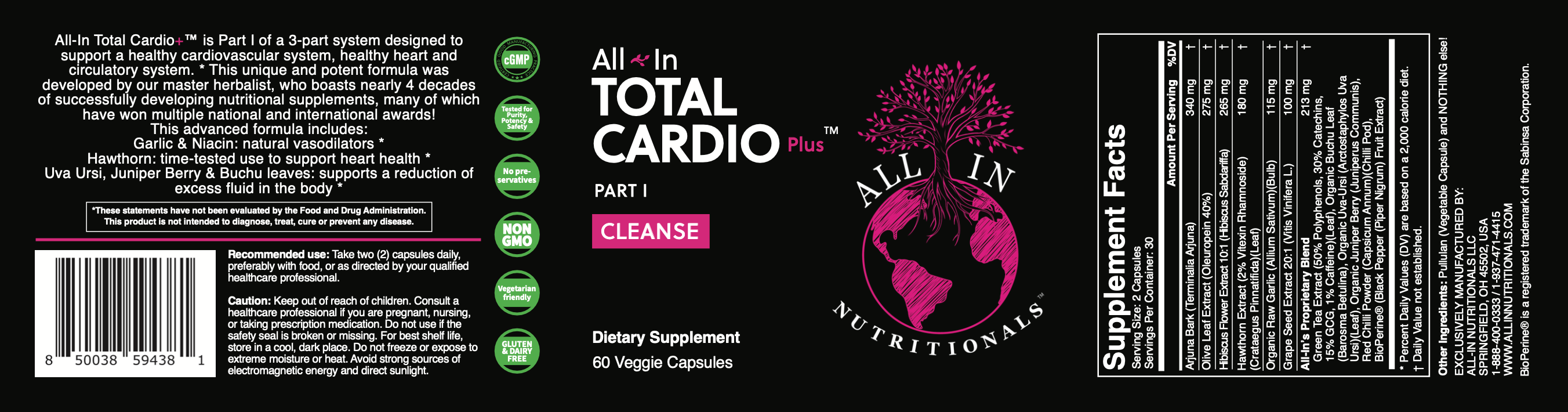 Total Cardio Plus™ Part 1: Cleanse