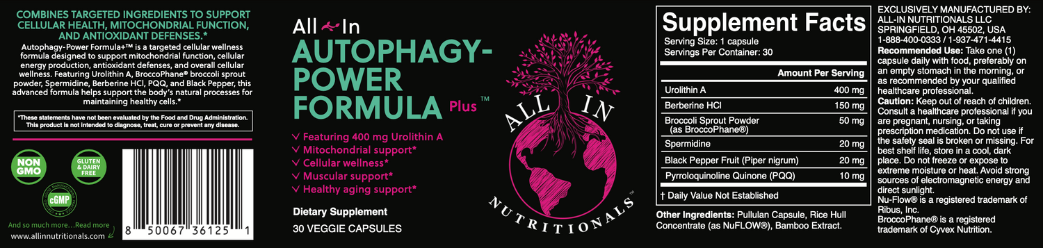 Autophagy-Power Formula Plus™