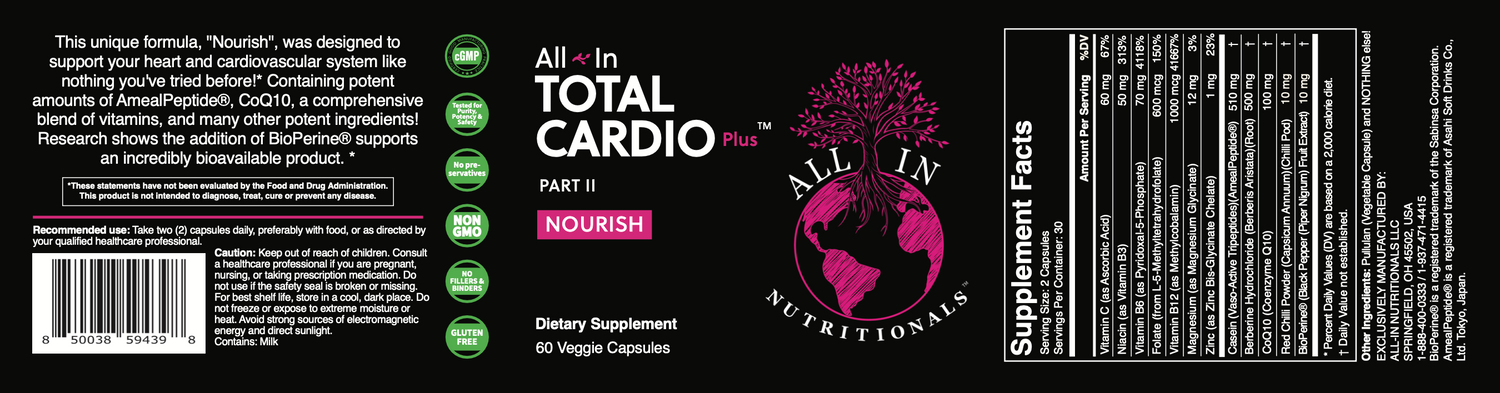 Total Cardio Plus™ Part 2: Nourish
