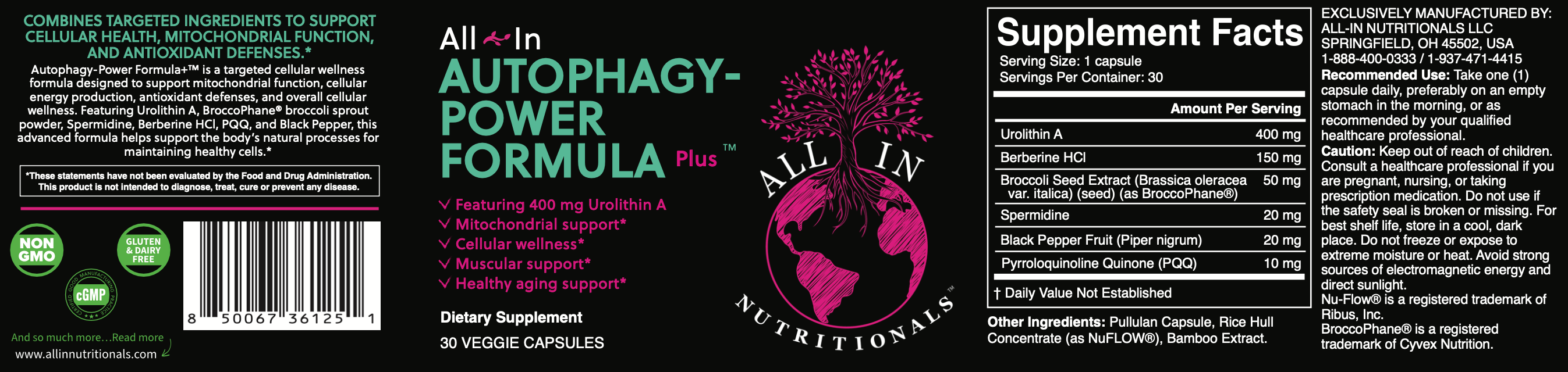 Autophagy-Power Formula Plus™