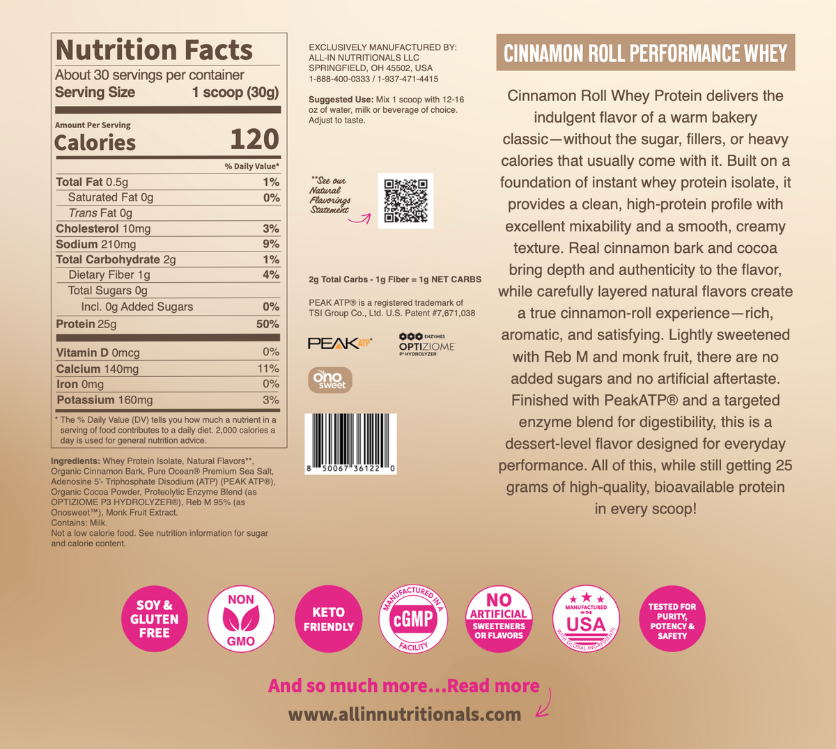 Golden Performance Whey Protein™
