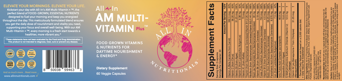 AM Multi-Vitamin Plus™
